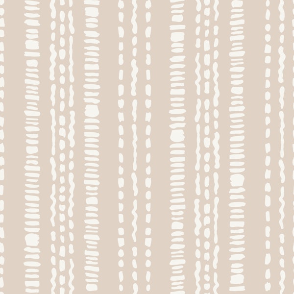 S Boho stripe neutral sand
