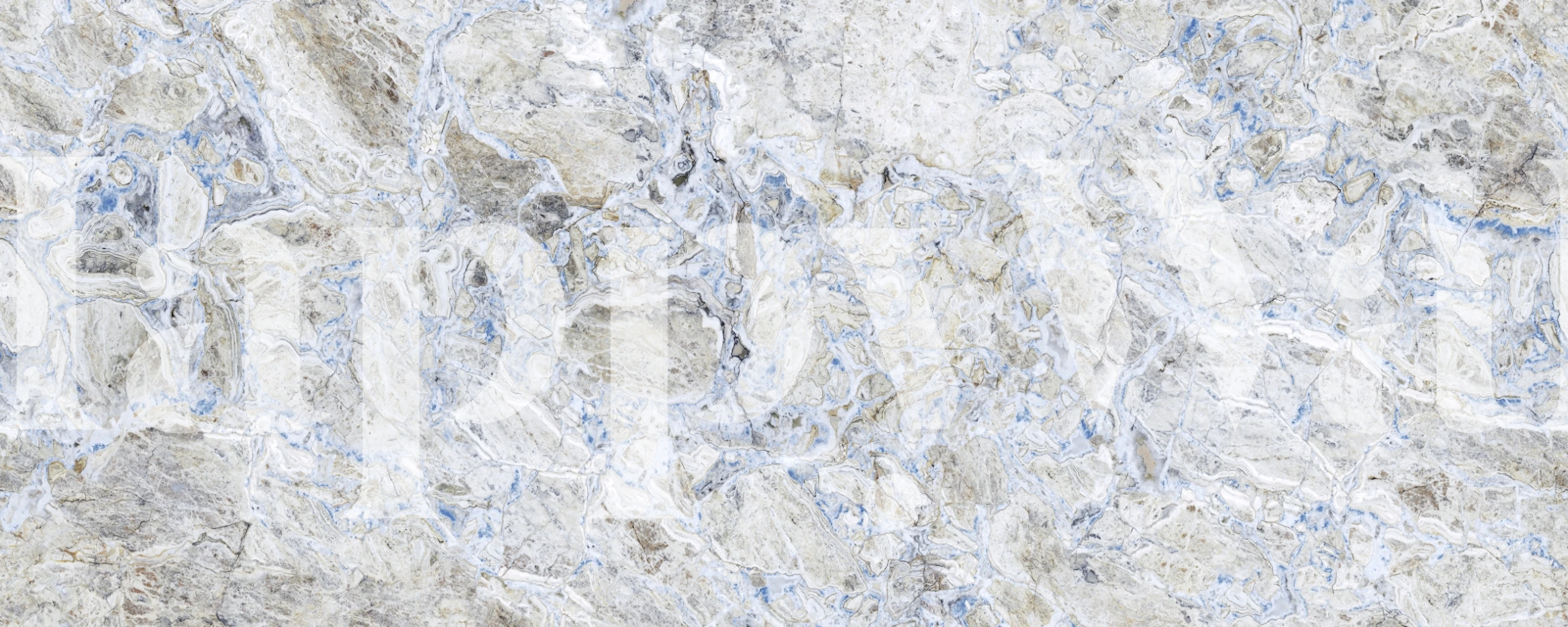 Papel de parede Natural Marble Chic em um quarto