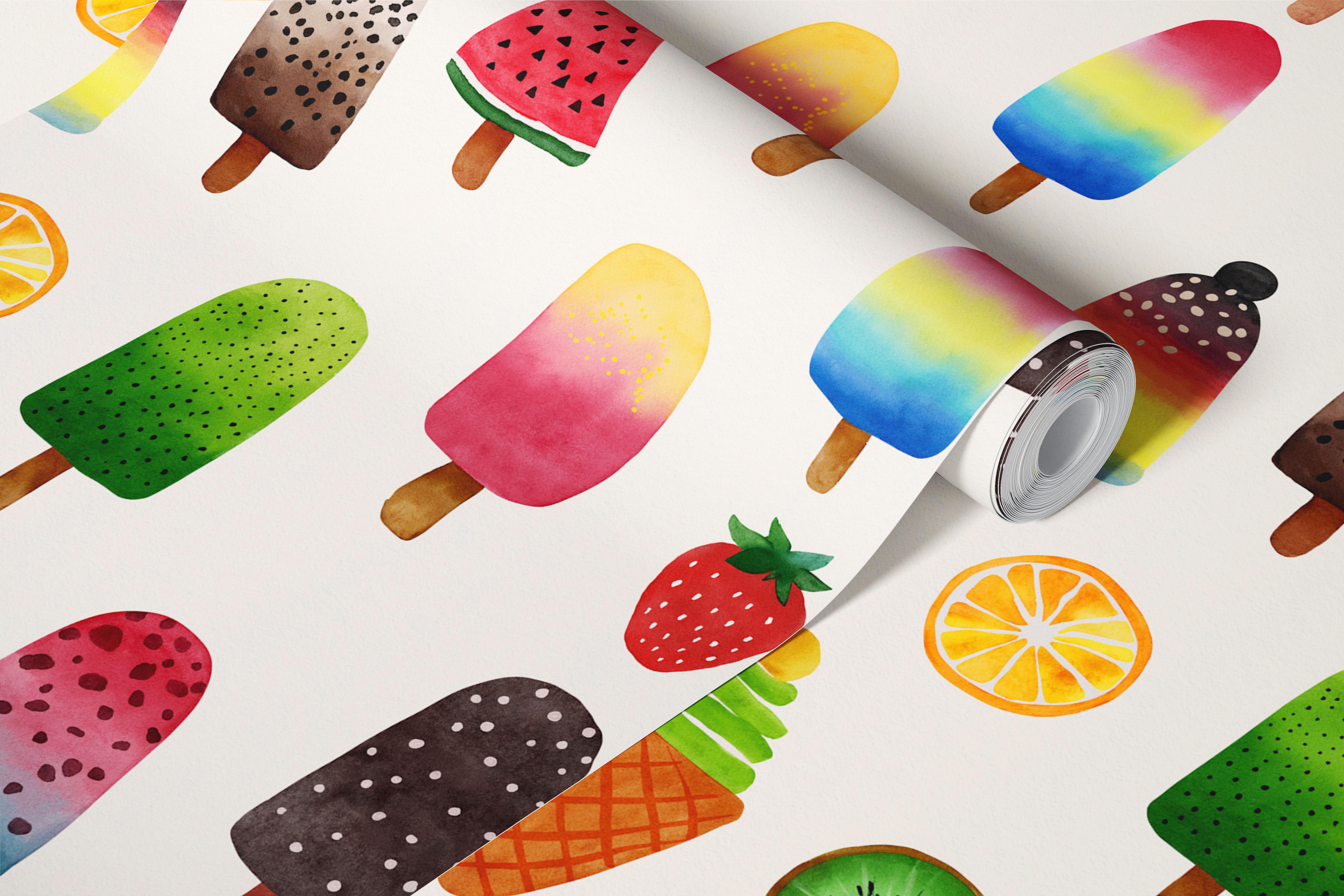 Tapeta Tropical Parade w pokoju