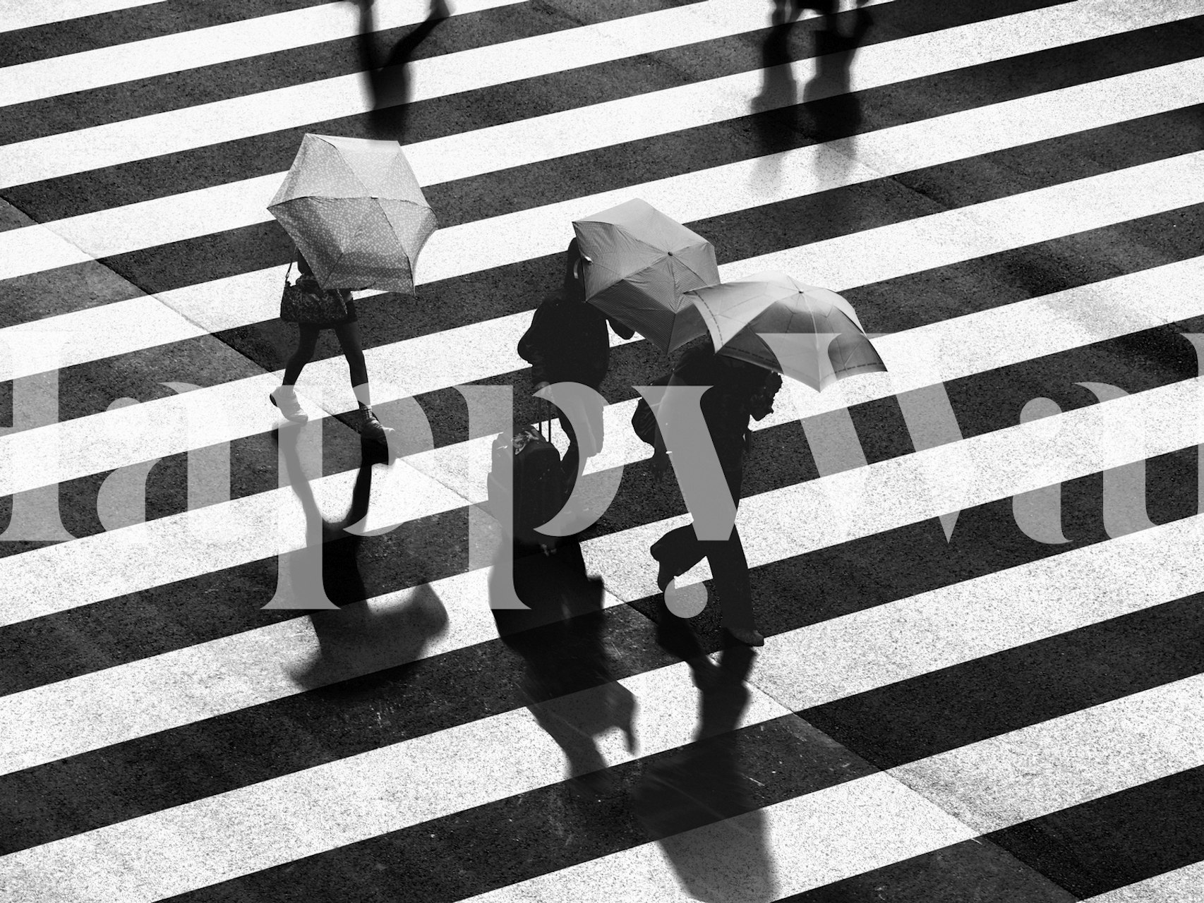 Walking Street αστικός τοίχος σε ένα δωμάτιο