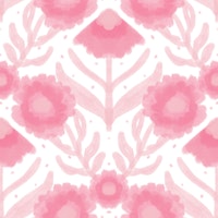 Pink Petal Symmetry behang