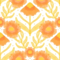 Sunny Floral Delight behang