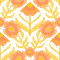 Golden Bloom Magic behang