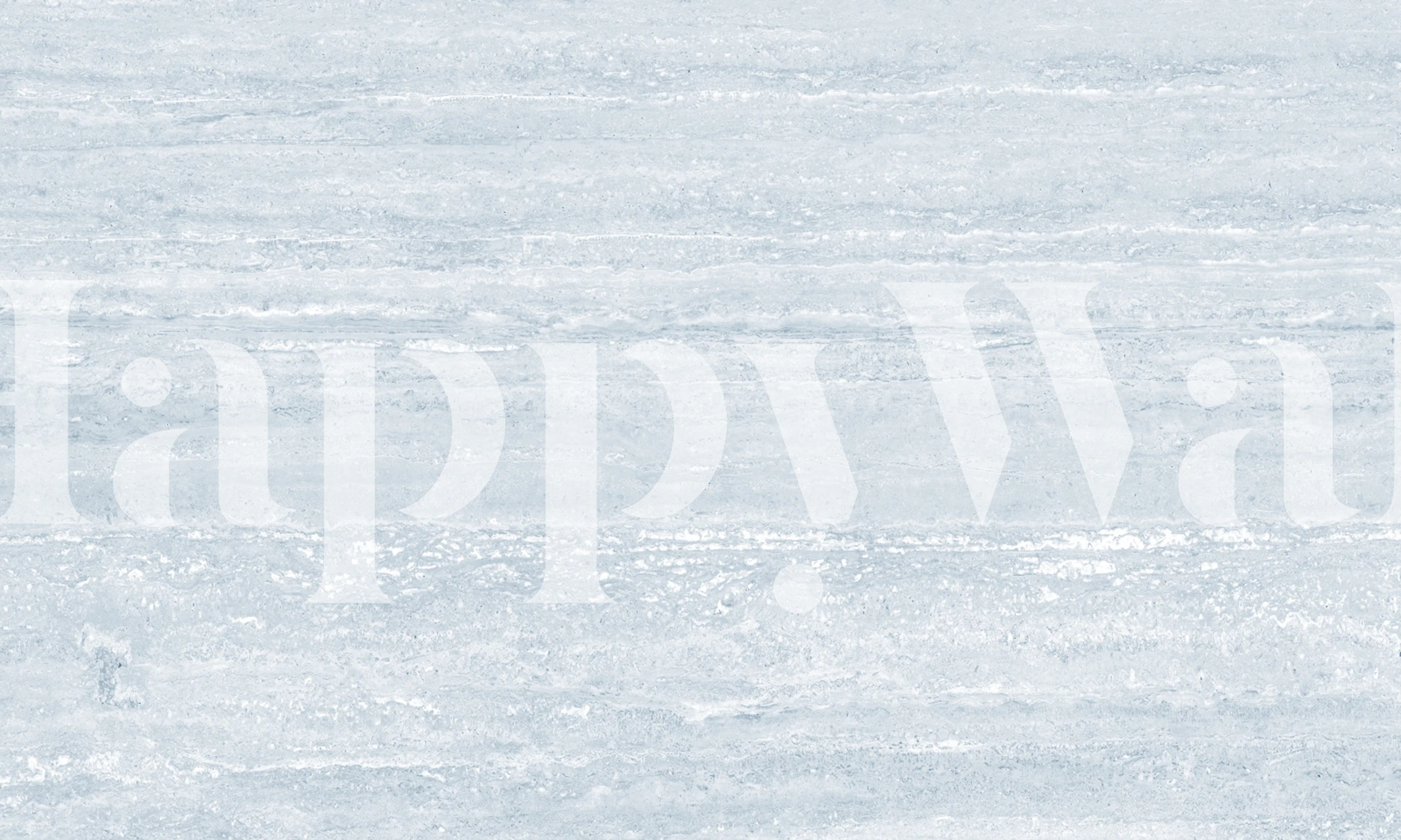 Ice Blue Linear Travertine Stone wallpaper design