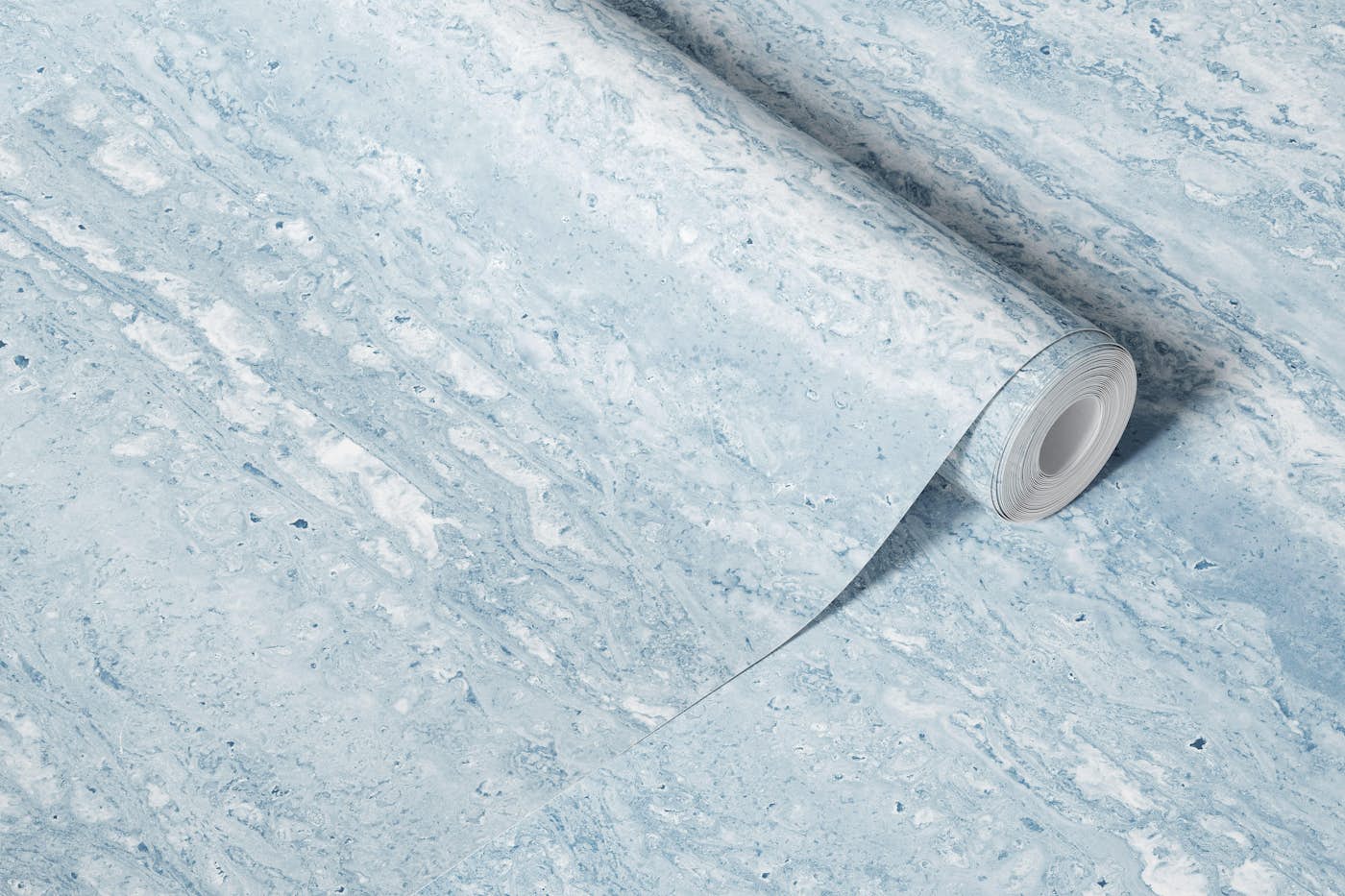 Travertine Natural Blue Stone wallpaper roll