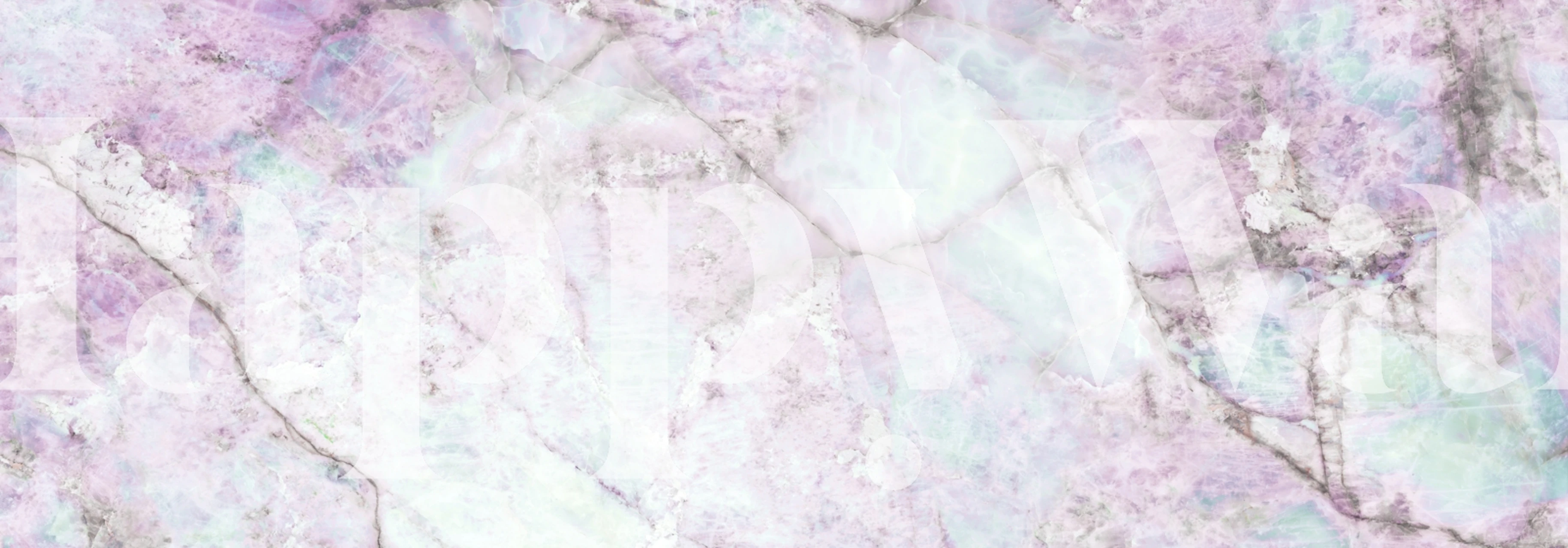 Pink Onyx Stone wallpaper in a room