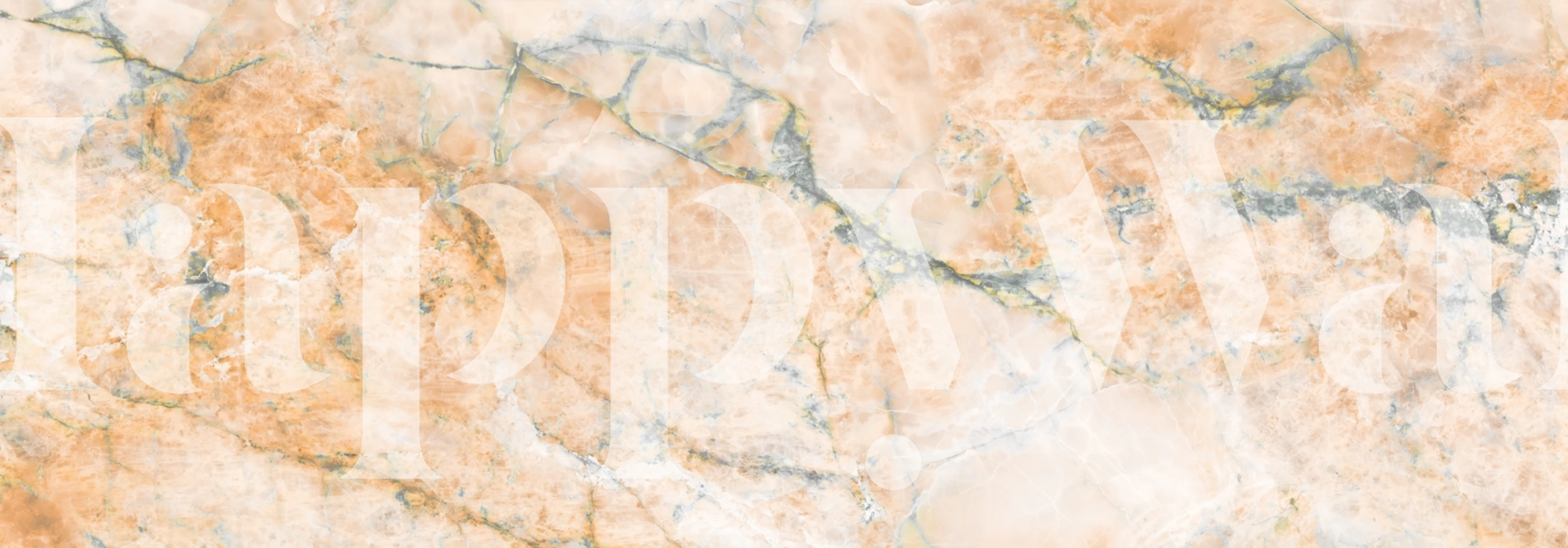 Tapeta Aurora Peach Onyx Marble u sobi