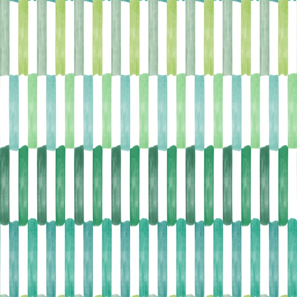 Green Vertical Stripes