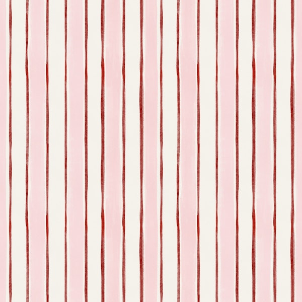 Vibrant Red Stripe