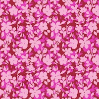 Vivid Pink Floral Delight wallpaper