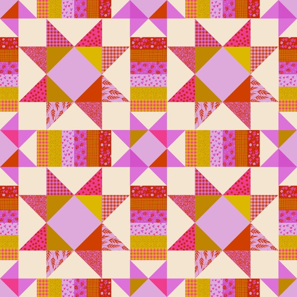 Bright Quilted Radiance