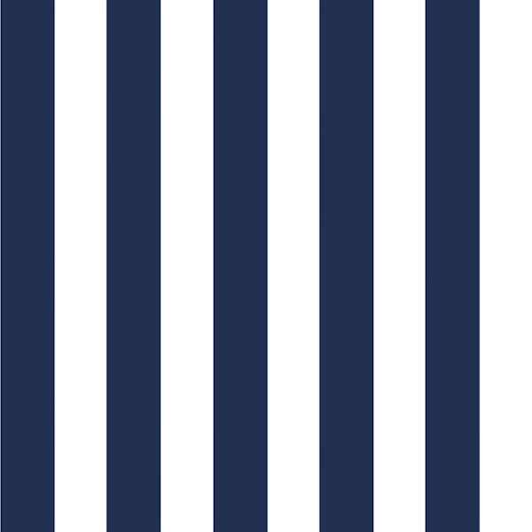 Nautical nursery vertical stripes navy