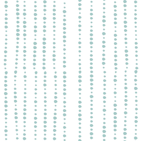 Nautical nursery blender blue navy dots