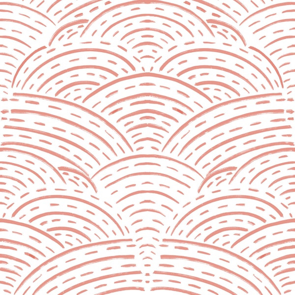 Nautical nursery blender red abstract lines