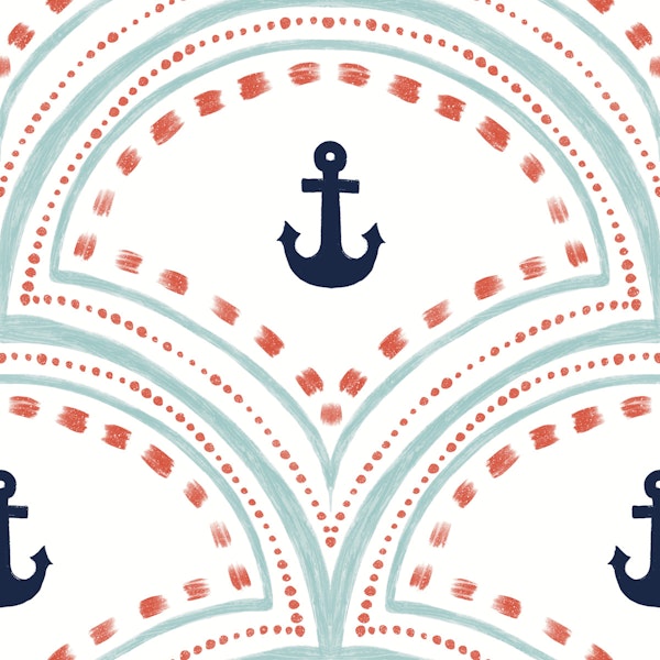 Nautical nursery anchor