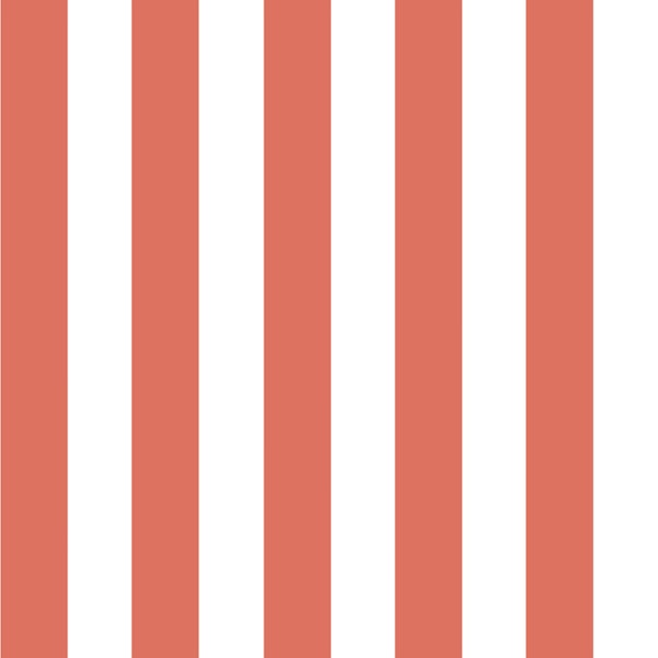 Nautical nursery vertical stripes red