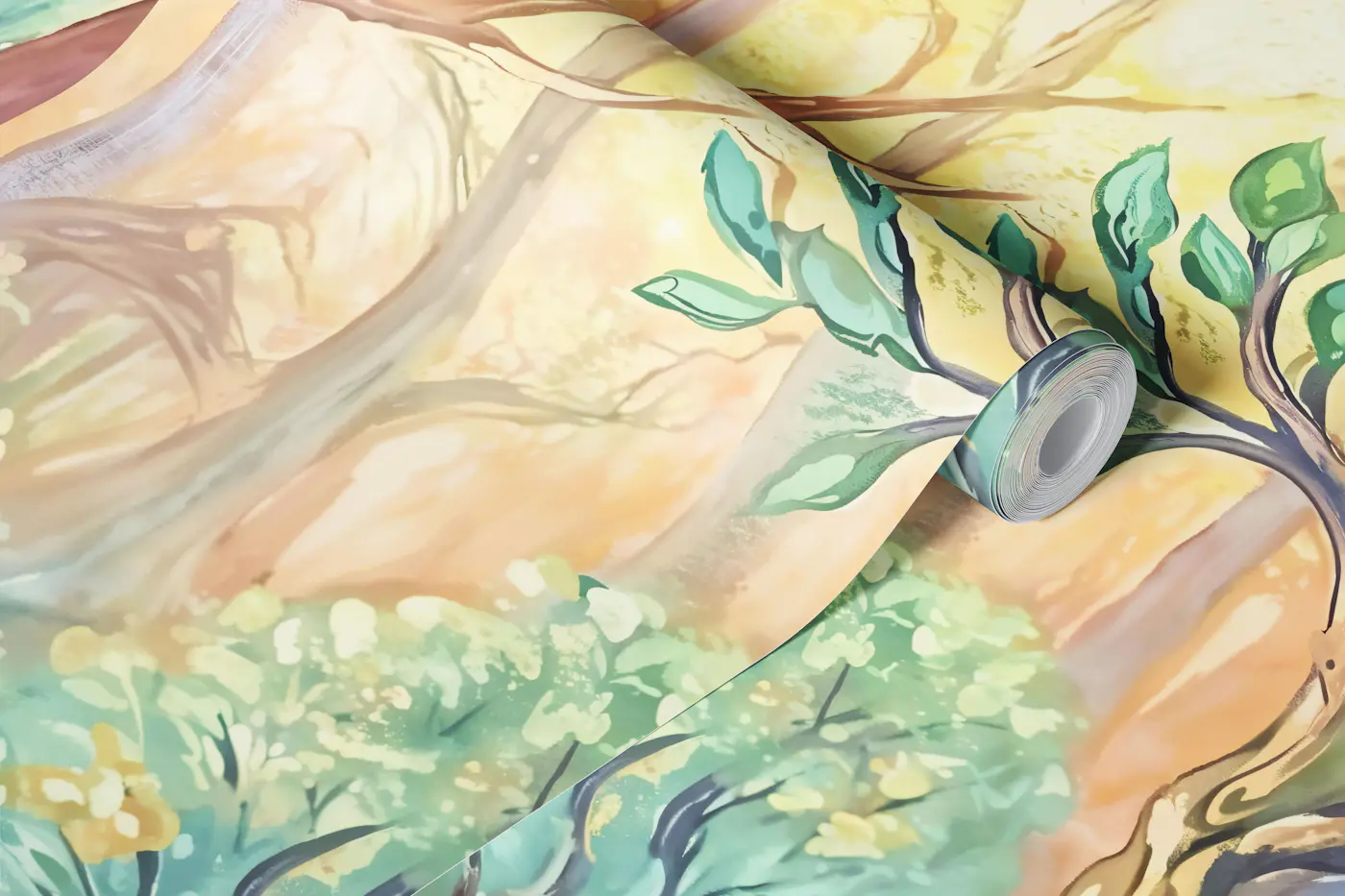 Enchanted Forest Journey wallpaper roll