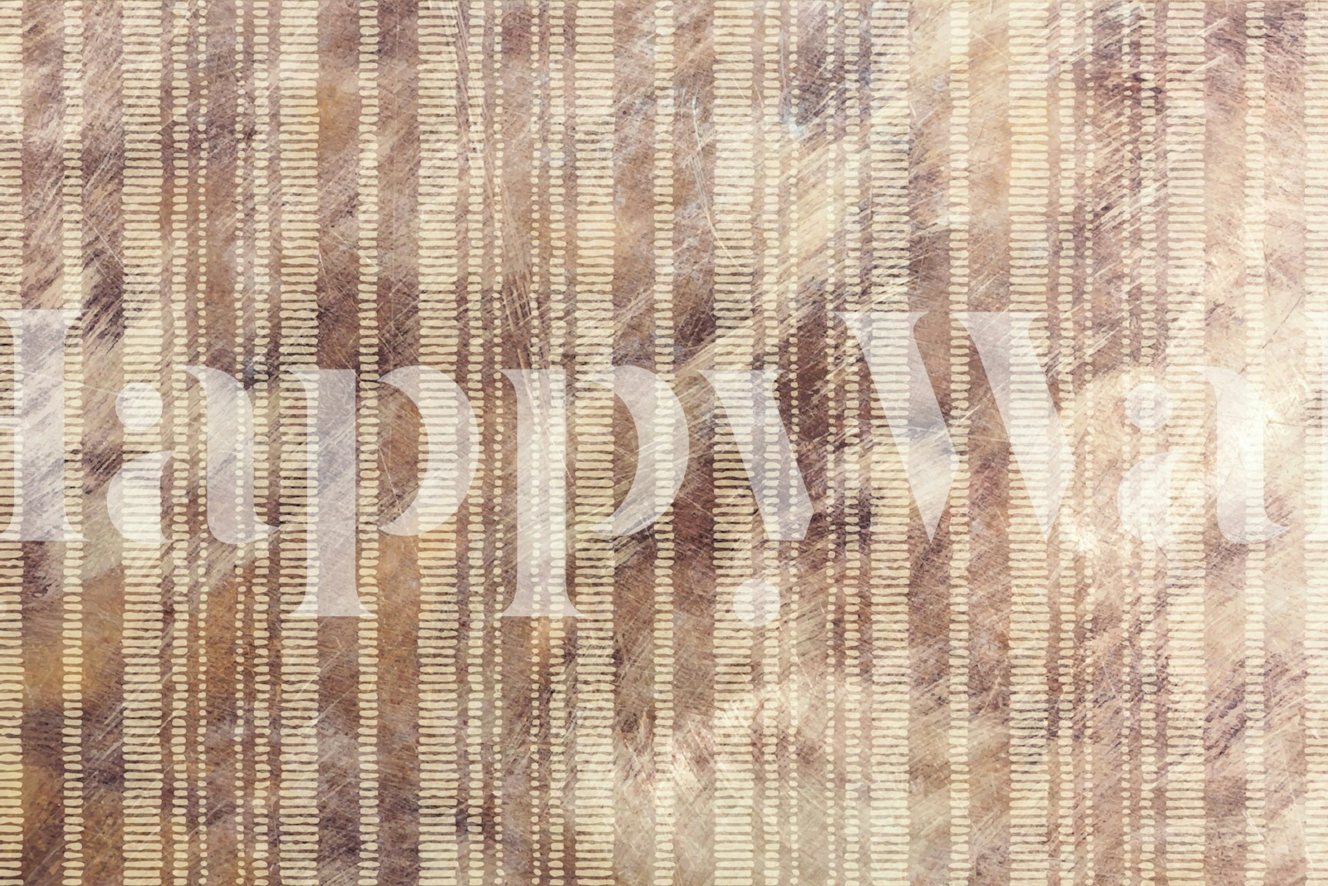 Ταπετσαρία Vintage Textured Stripes Mauve σε ένα δωμάτιο