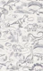 Rustic Sketchy Dinosaur Adventure Navy Blue