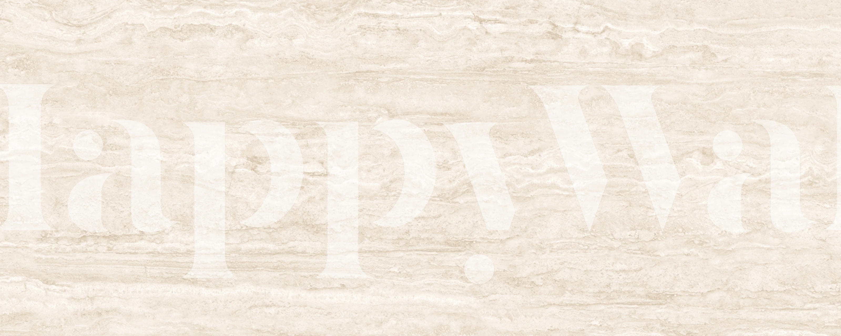 Alabaster Calm Stone Layers wallpaper in a room