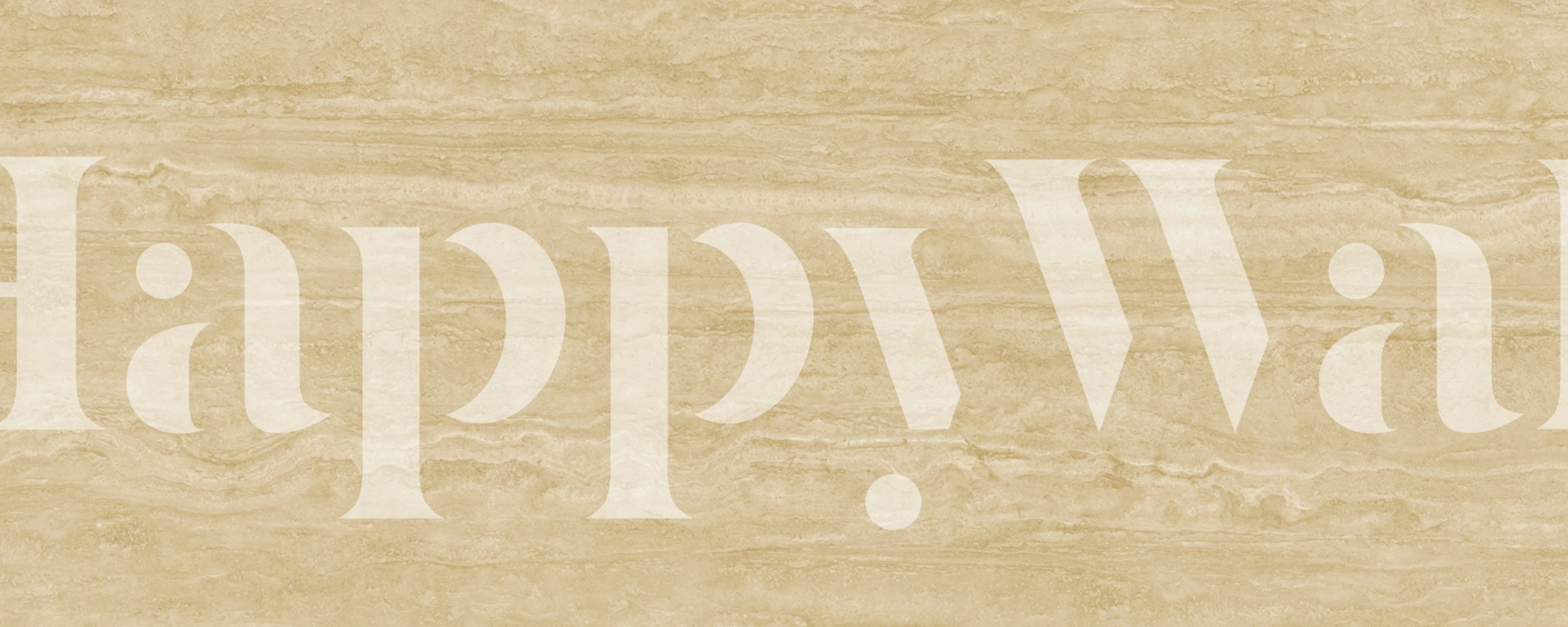 Beige marble textured wallpaper with subtle patterns