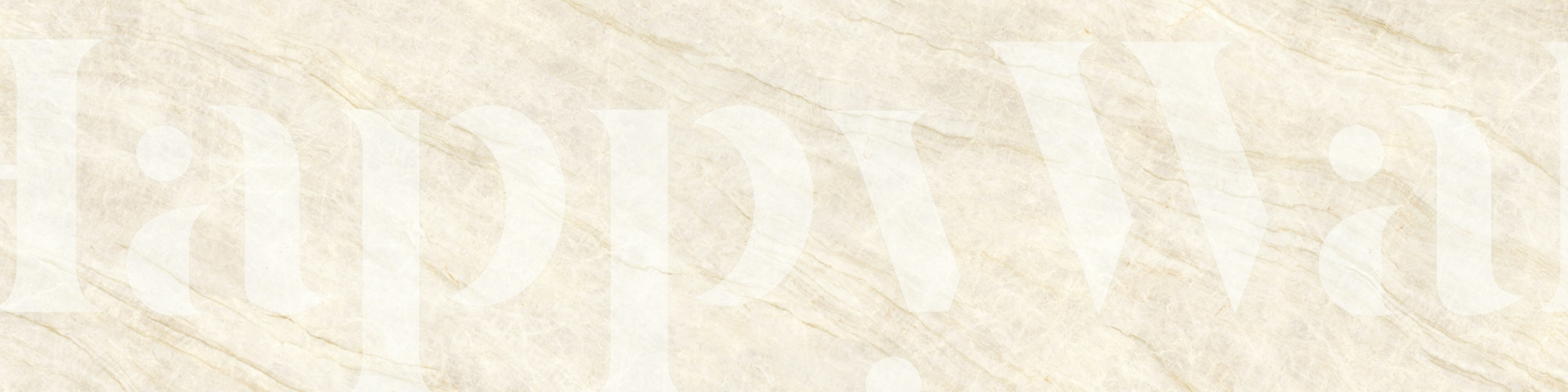 Ivory Silk Onyx Marble wallpaper in a room