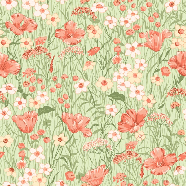 Blossom Field Elegance Pink