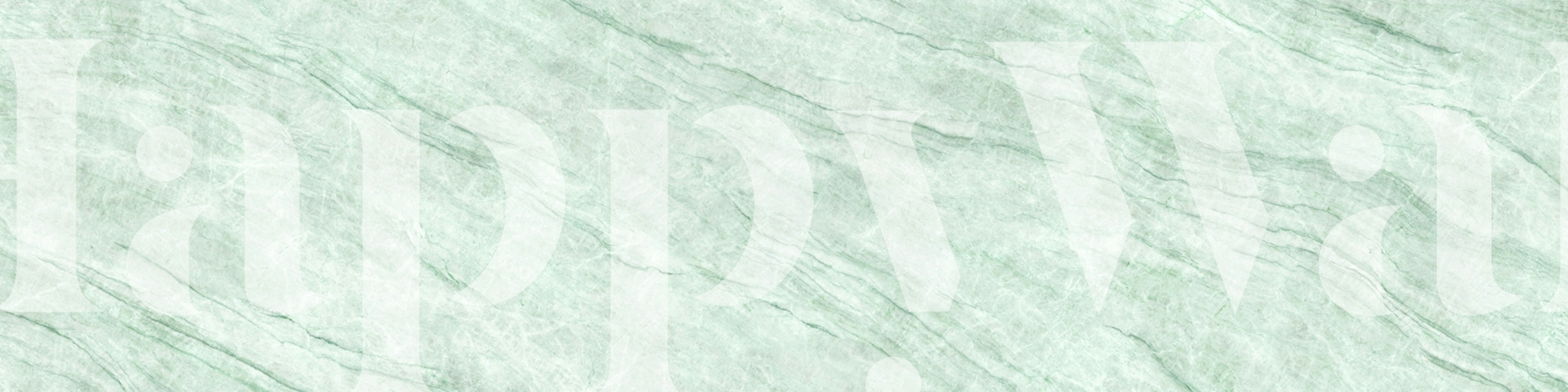 Ταπετσαρία Soft Jade Green Marble Vein σε ένα δωμάτιο