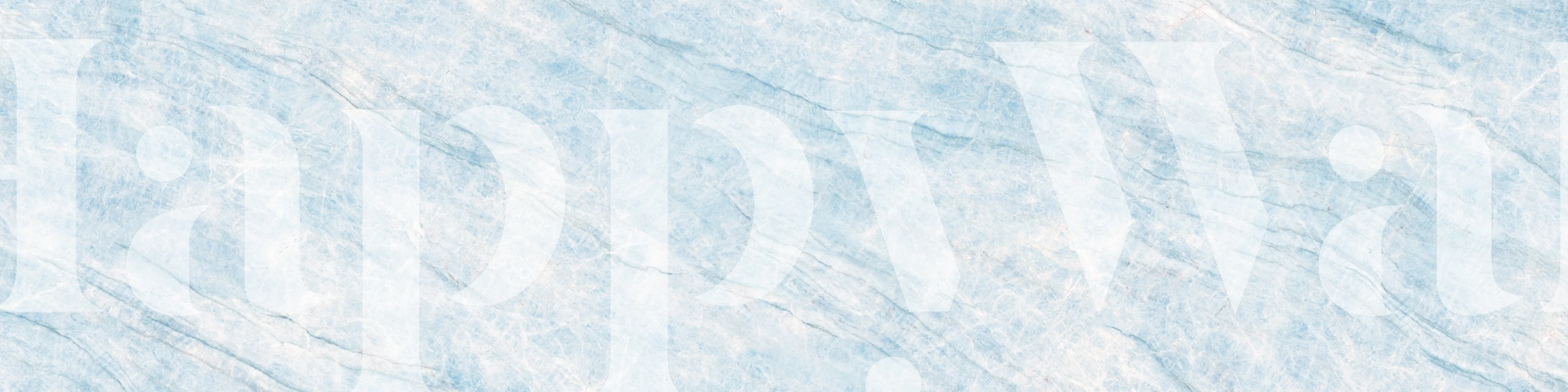 Arctic blue marble pattern wallpaper with soft textures