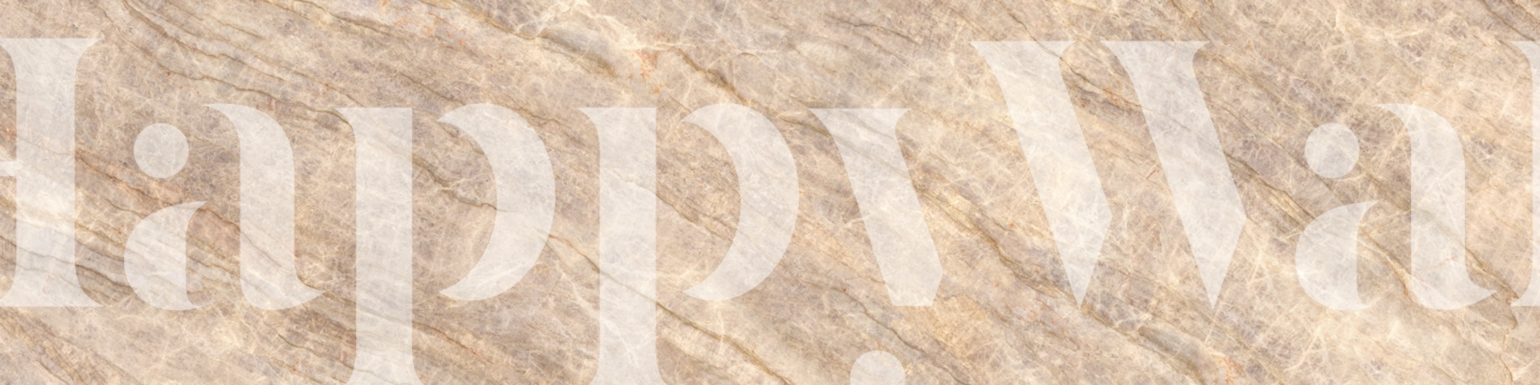 Sandstone Onyx Marble wallpaper displayed in a room