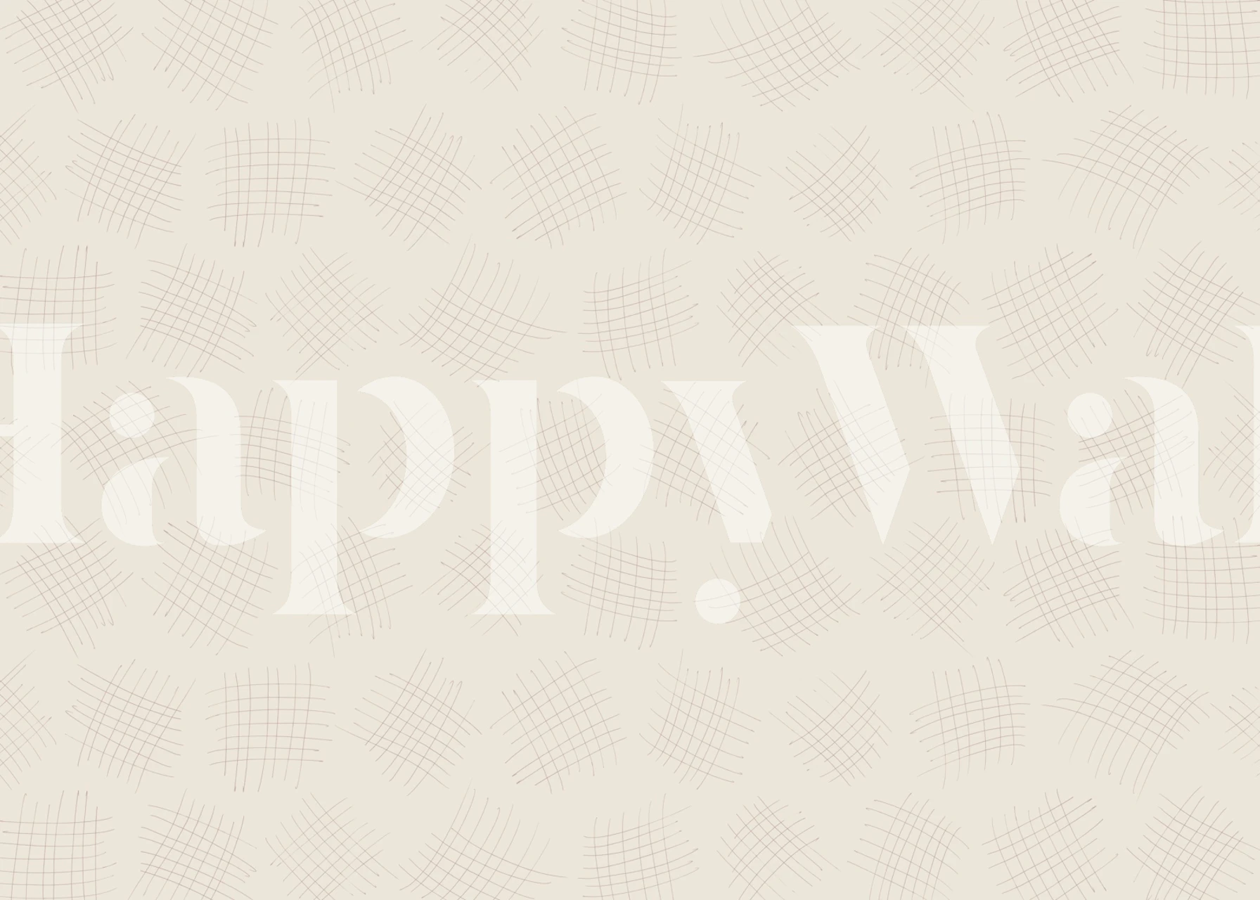 Tapeta Pink Soft Sketch Grid u sobi