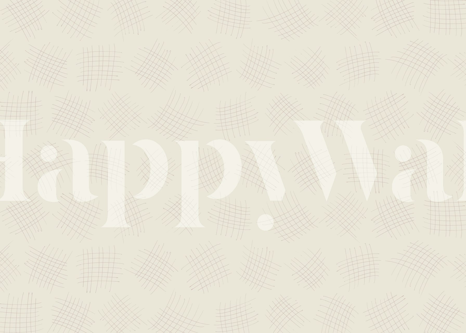 Pink Soft Sketch Grid wallpaper in a room