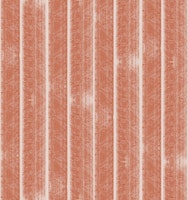 Terracotta Painted Stripes Handmade Lines wallpaper