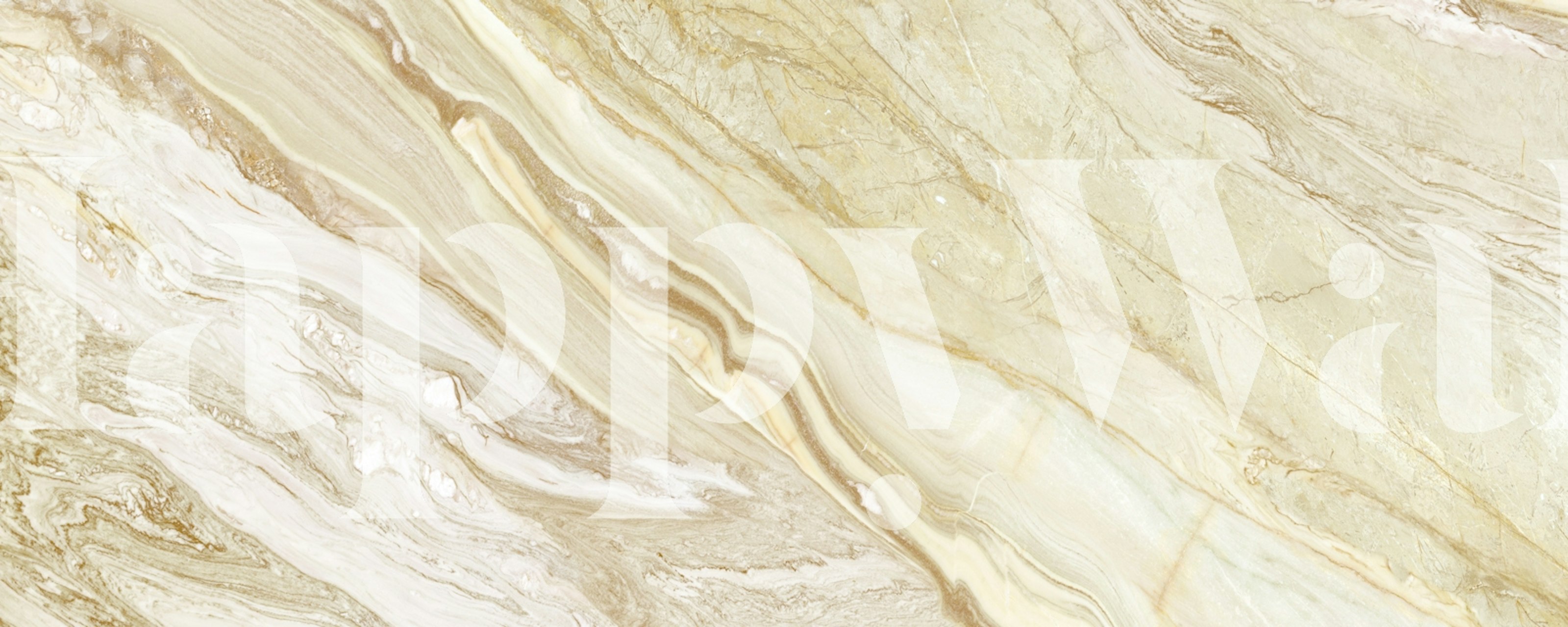 Royal stone design wallpaper in a room