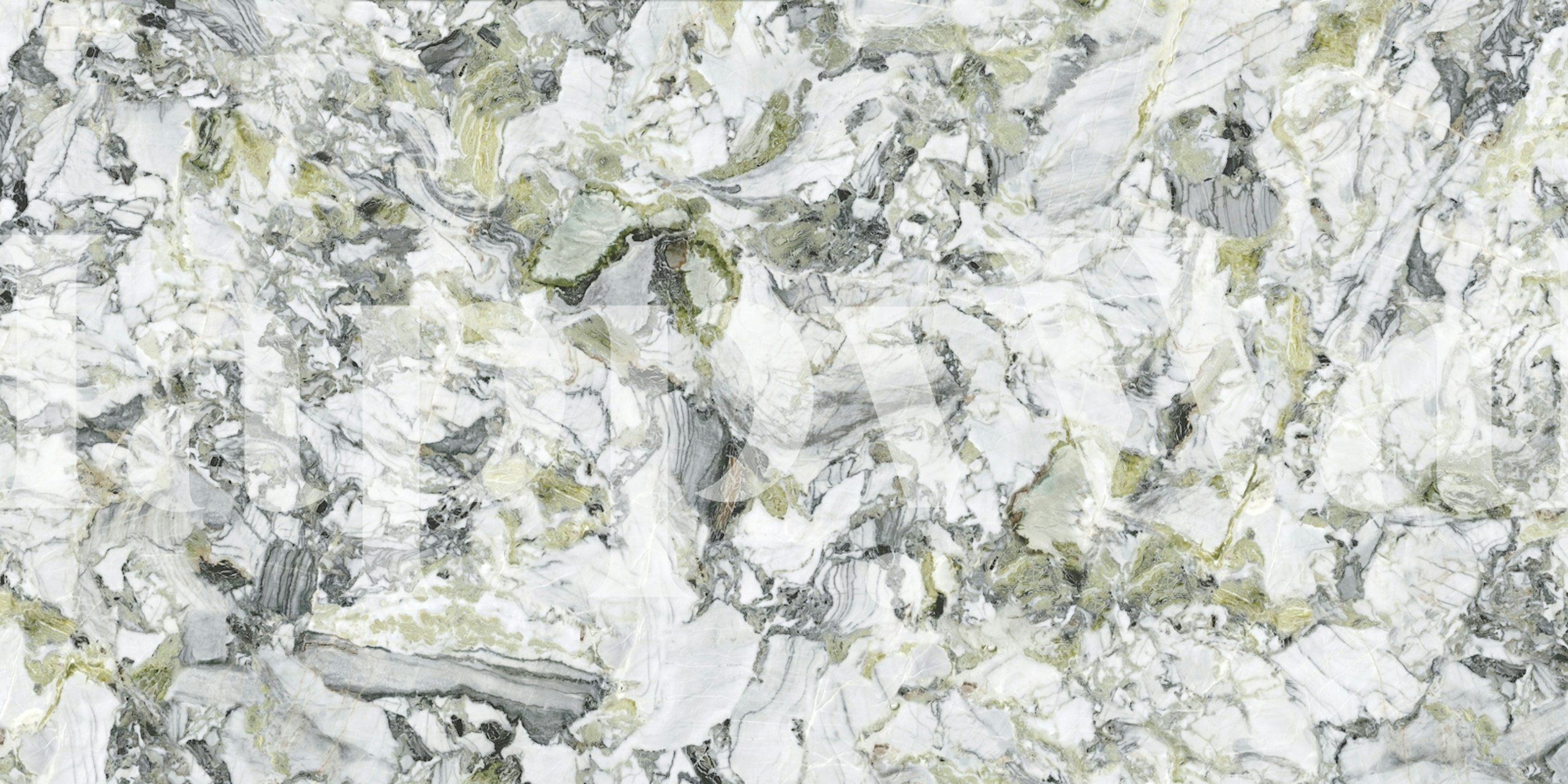 Ταπετσαρία White Fusion Natural Stone σε ένα δωμάτιο