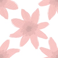 French Patisserie Hand Painted Blush Floral tapet