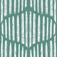 French Patisserie Sage Vertical Stripes wallpaper