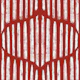 French Patisserie Terracotta Vertical Stripes
