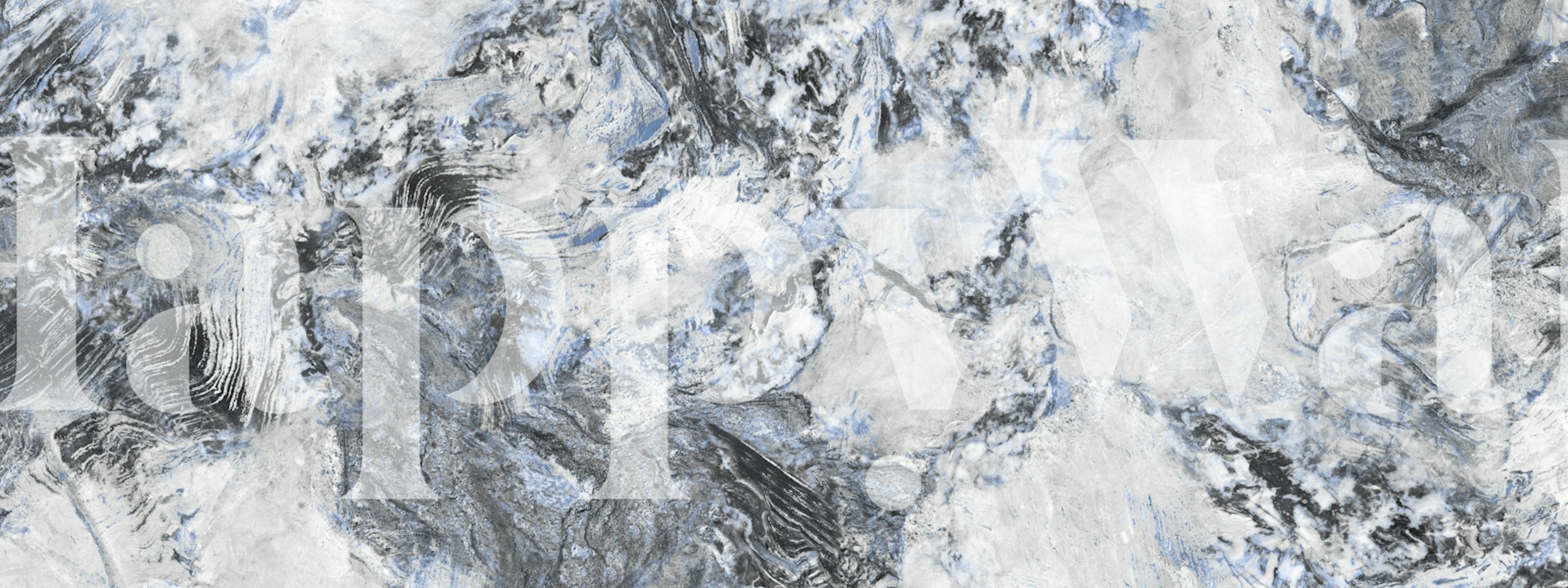 Carta da parati Natural Abstract Stone in una stanza