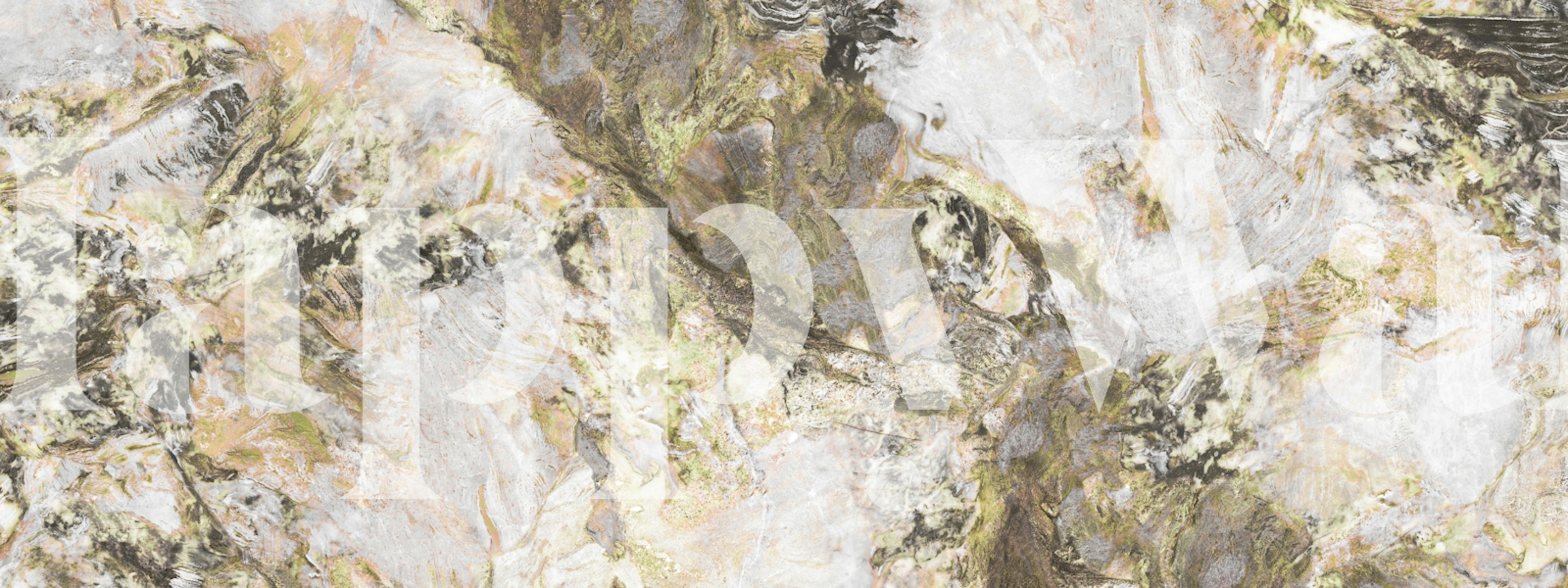 Antique Sage Marble ταπετσαρία σε ένα δωμάτιο