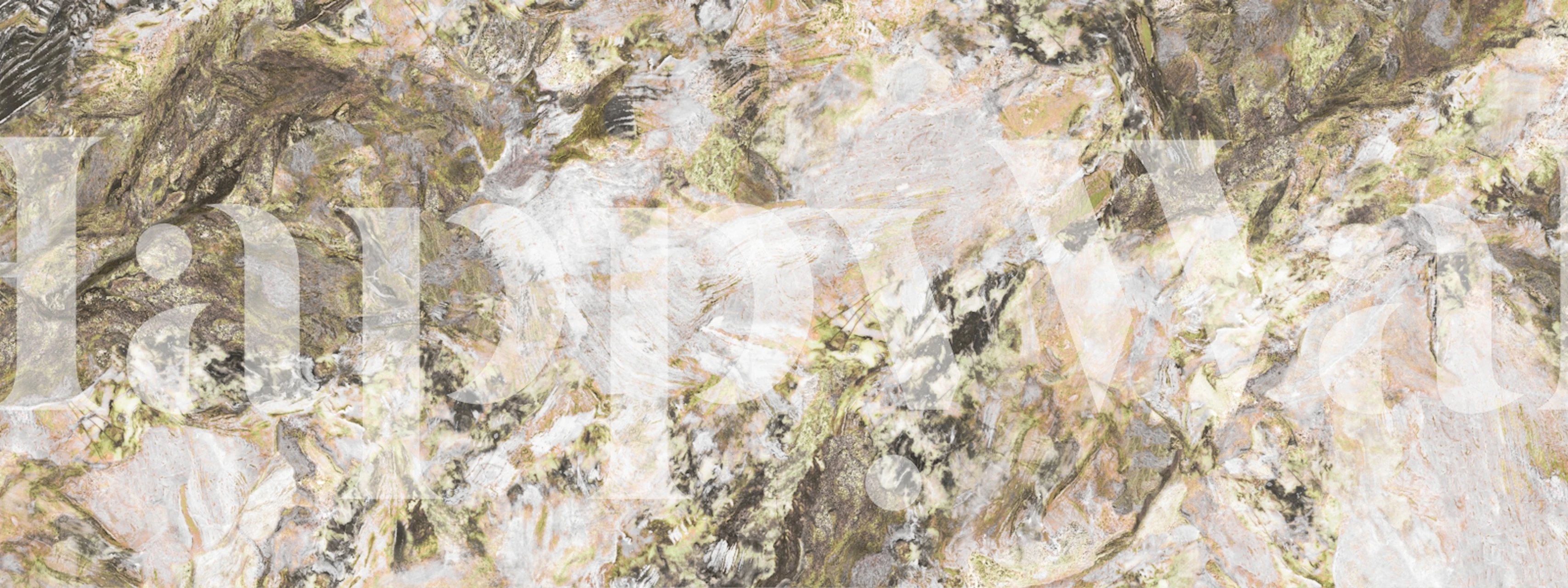 Heritage Olive Quartzite Tapete in einem Raum