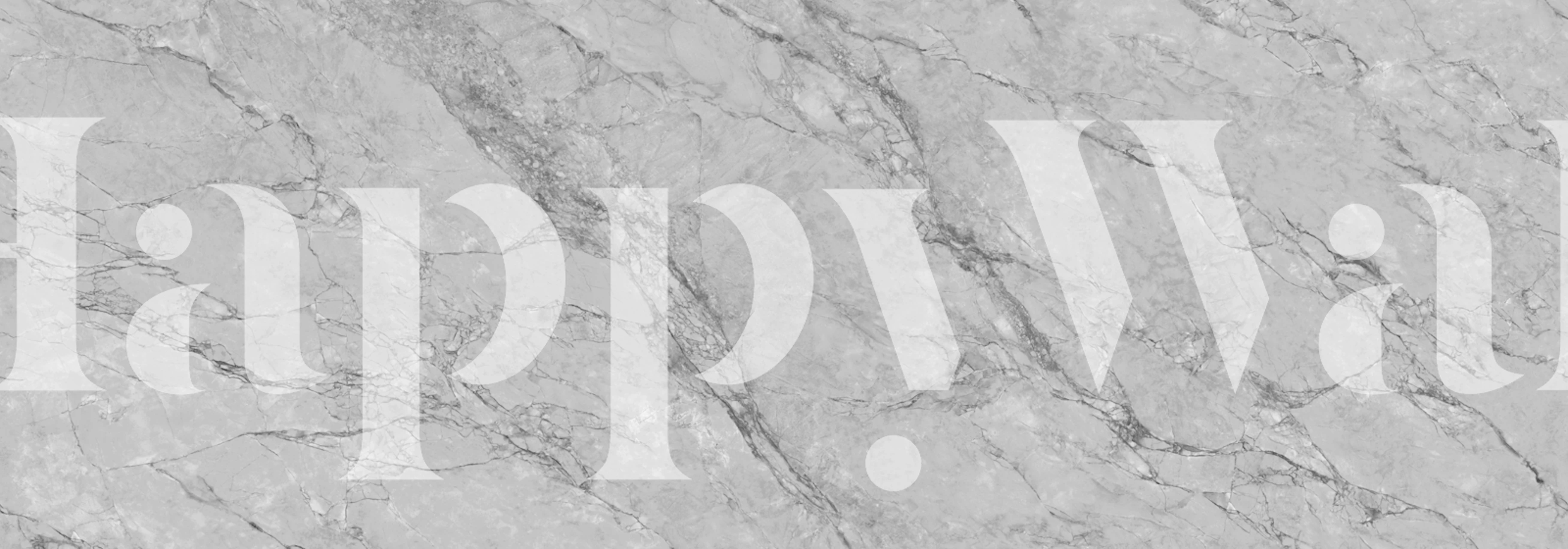 Marble texture with grey tones and white veining wallpaper