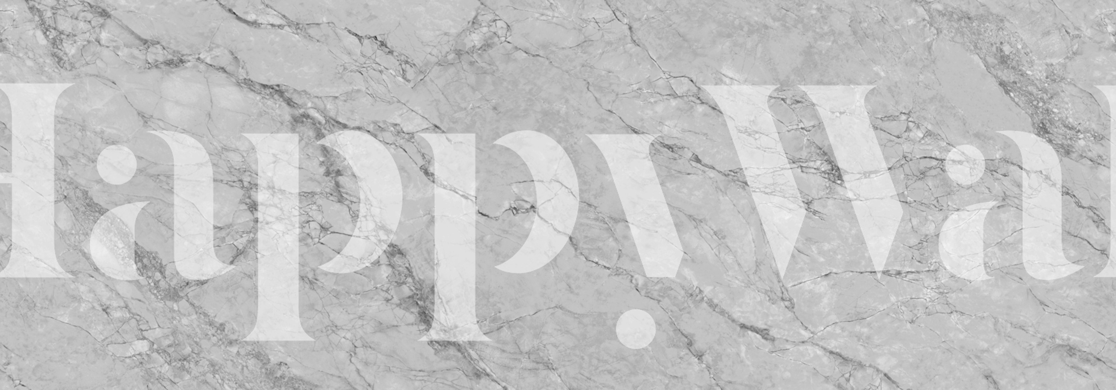 Natural Grey Marble Stone wallpaper in a room