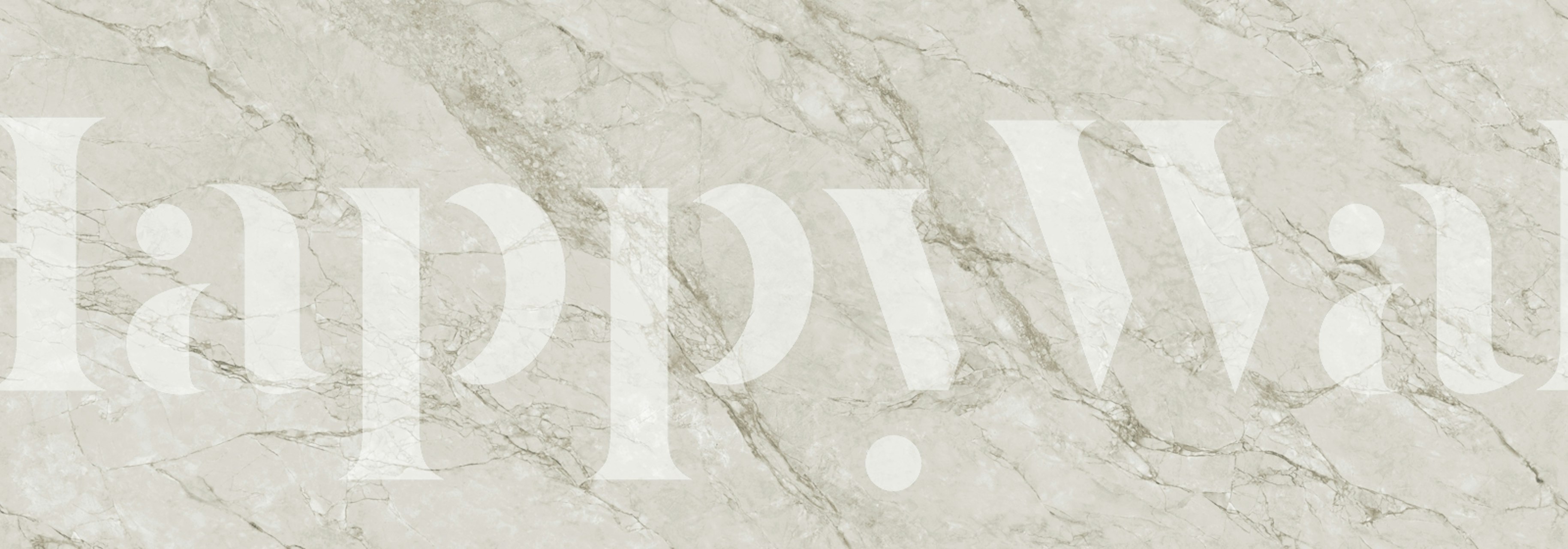 Soft Cream Carrara Stone tapeta