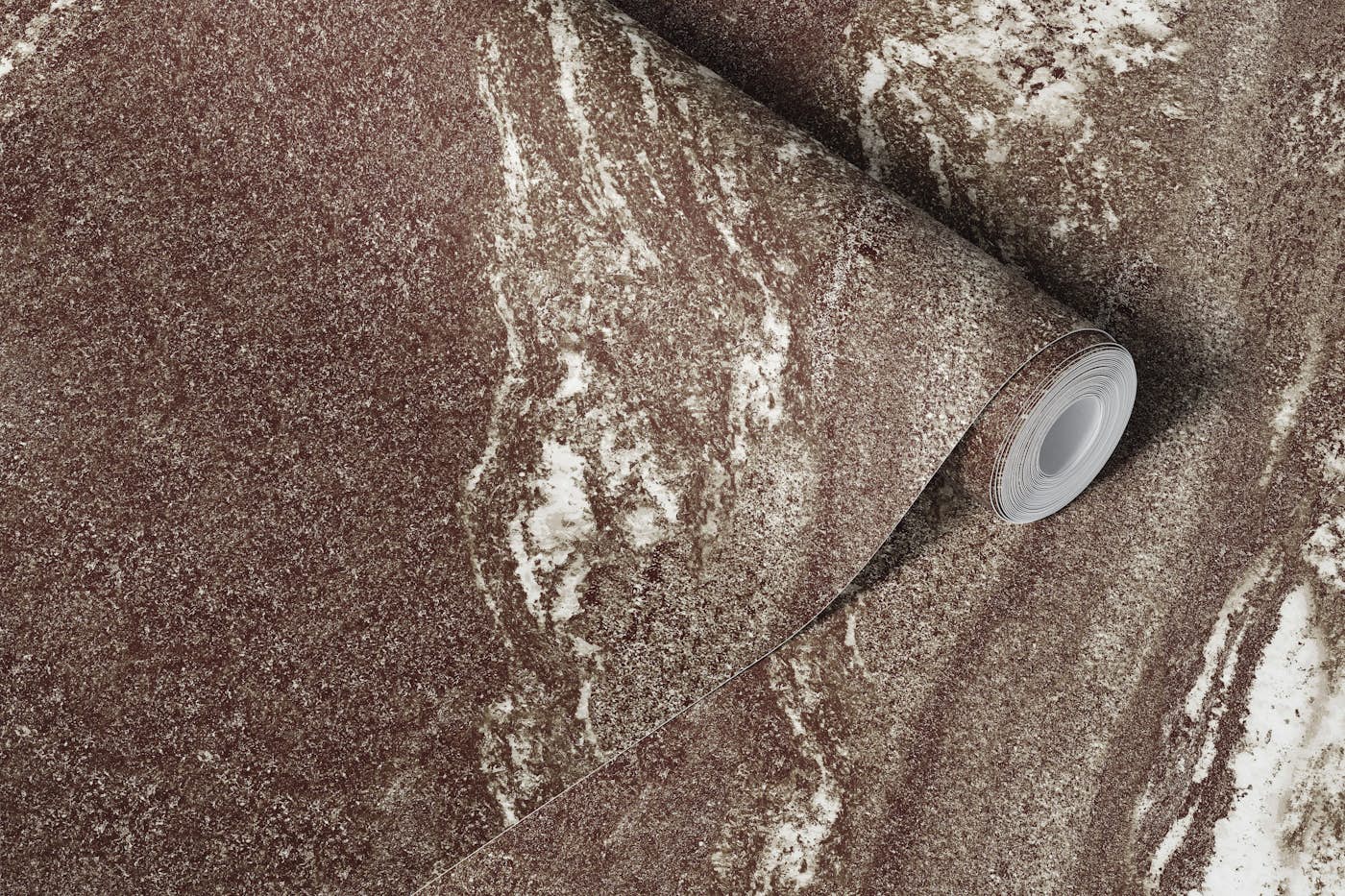 Warm Brown Marble wallpaper roll