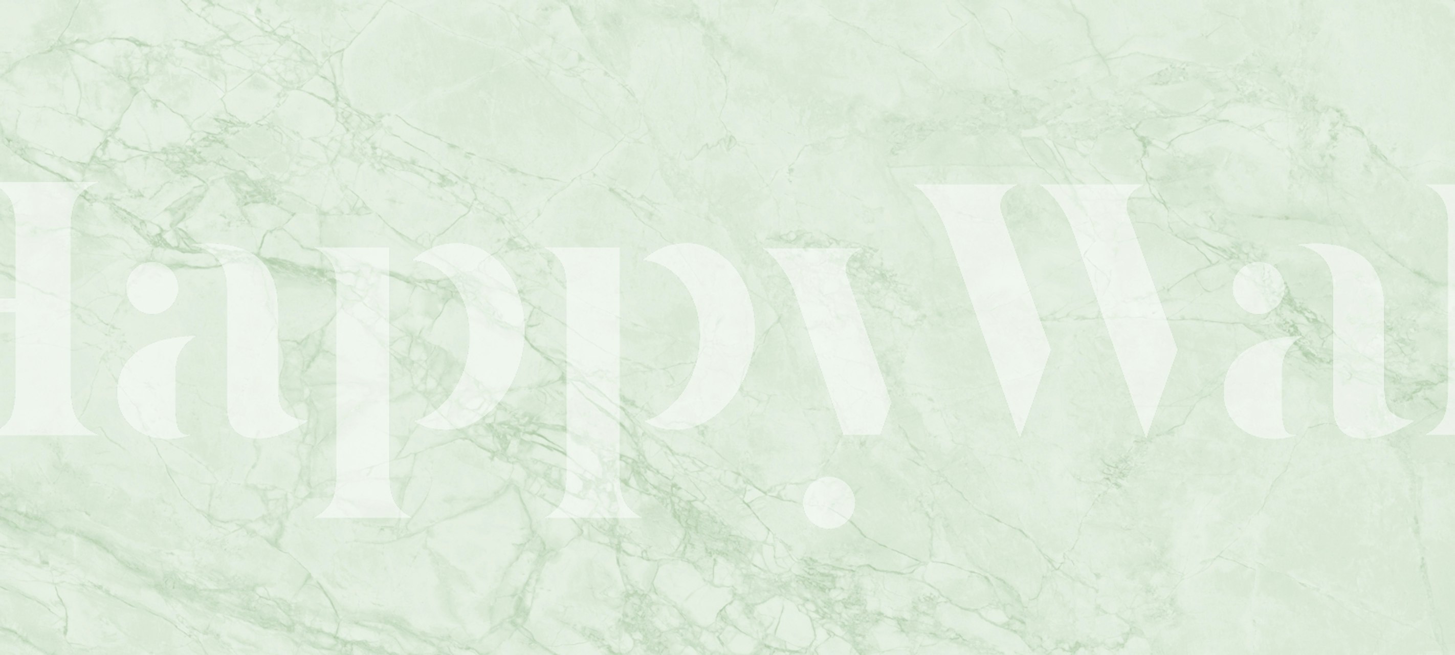 Ταπετσαρία Soft Sage Crystal Marble σε ένα δωμάτιο