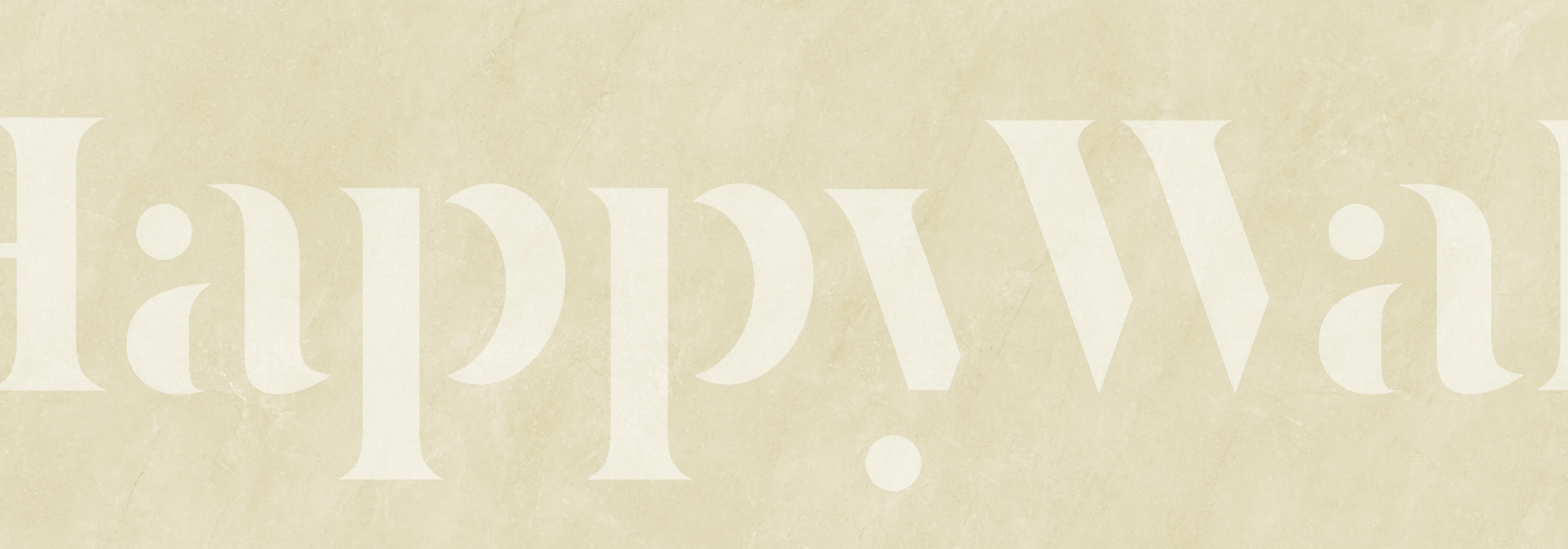 Golden Alabaster Stone-tapet i et rom