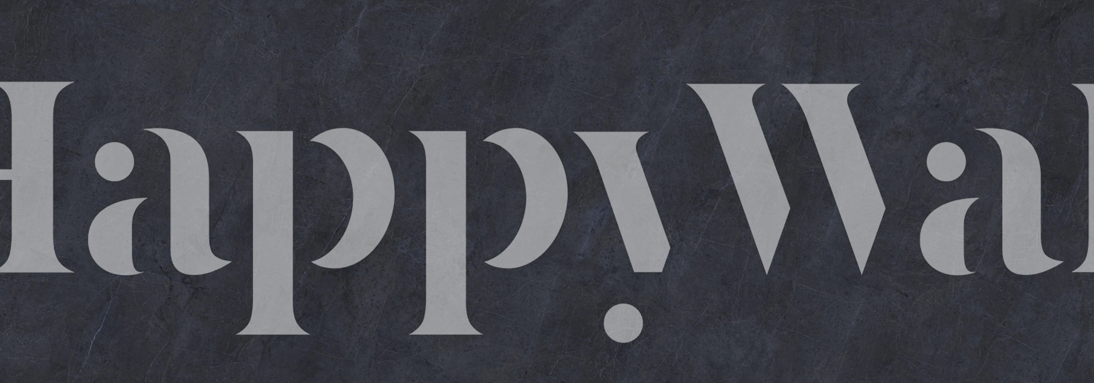 Graphite Natural Marble wallpaper in a room