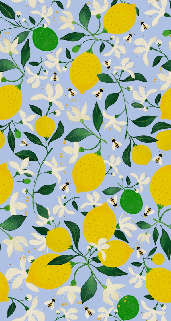 Vibrant Citrus Garden