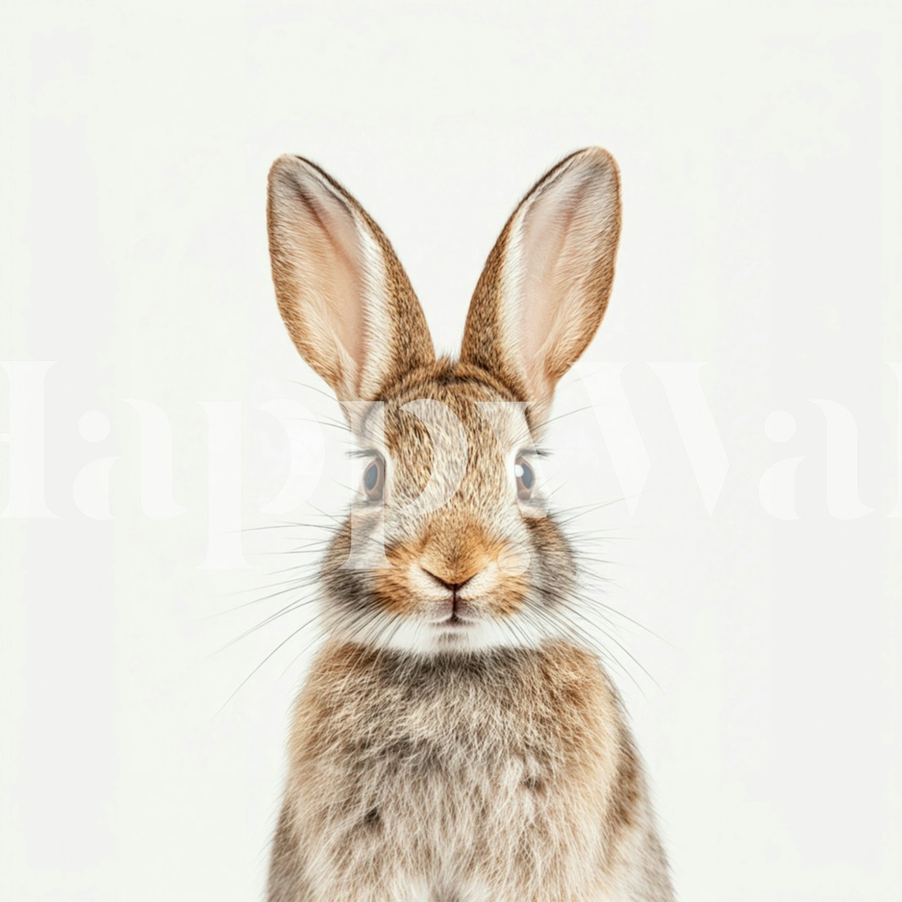 Bunny Bliss wallpaper in a cozy room